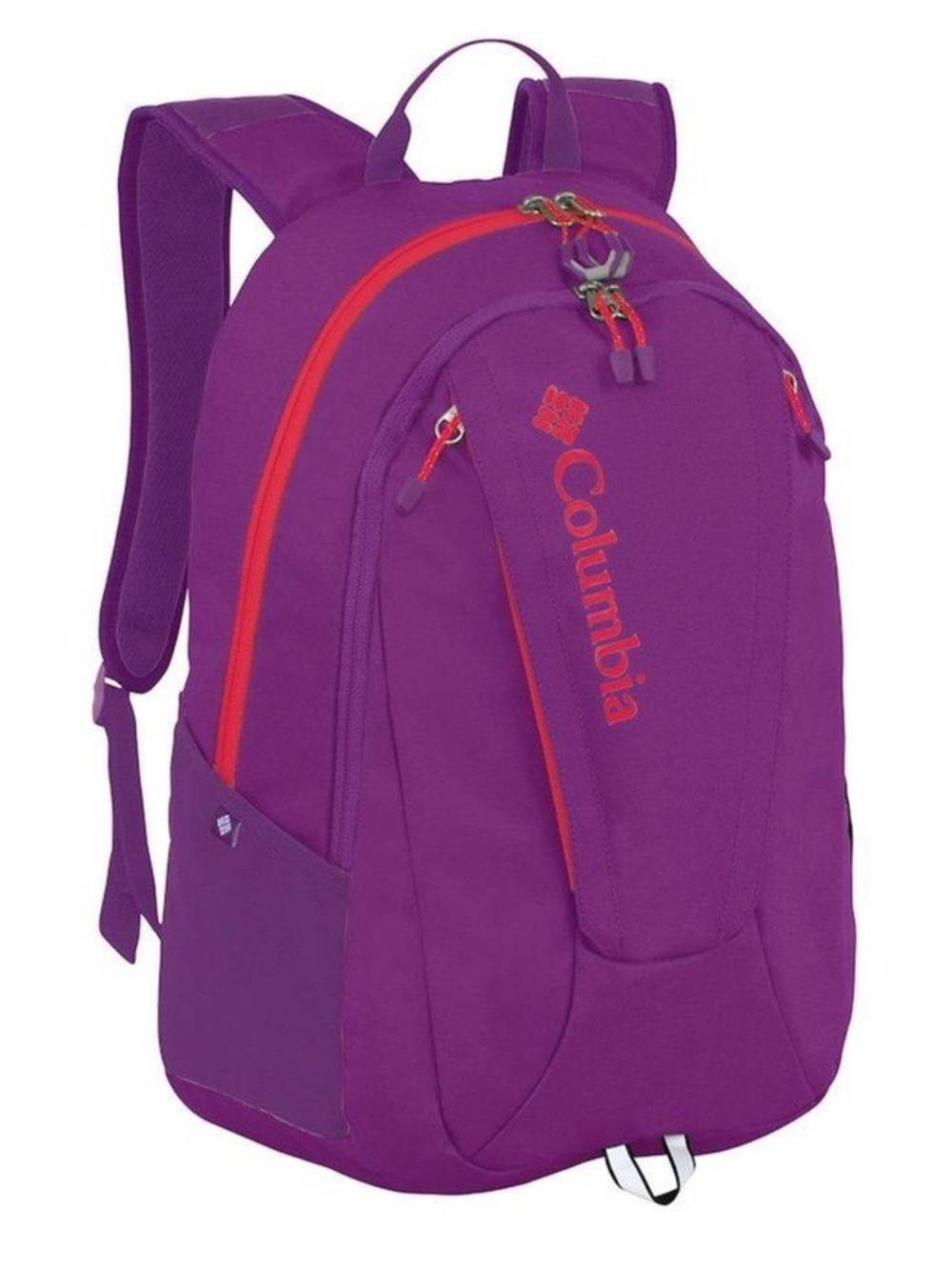 Columbia Tamolitch Violet School Laptop Work Hiking Spacious Backpack Great Cond